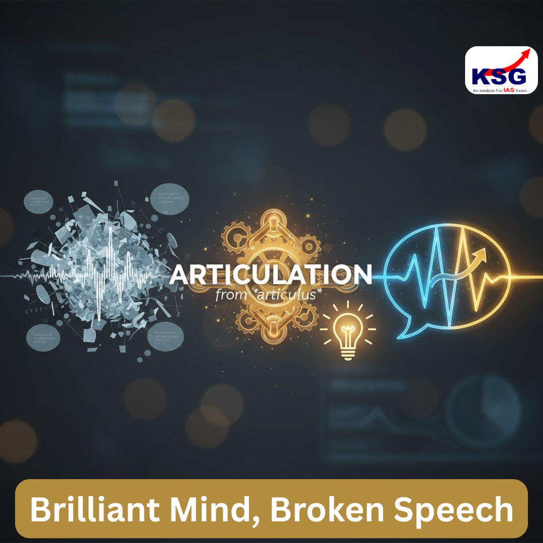 Brilliant Mind, Broken Speech? Discover why raw knowledge fails 85% of aspirants in the UPSC Interview.